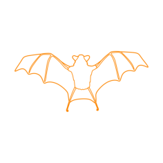 Animals Bats Bumblebee Bat Outline Svg Vector, Free Vectors File